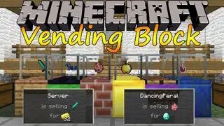 Vending Block Mod 1.12.2, 1.11.2 (Trading Machine)
