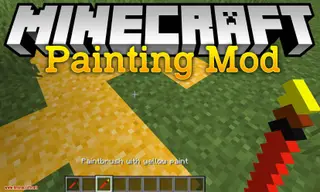Painting Mod 1.14.3, 1.12.2 (Allow You to Paint Some Block)