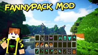 FannyPack Mod 1.12.2, 1.10.2 (Multiple Quick Access HotBars)