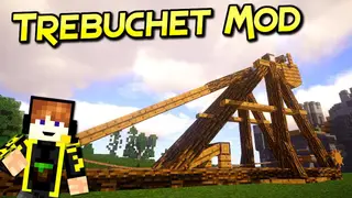 Trebuchet Mod 1.12.2 (Medieval Siege Engine)