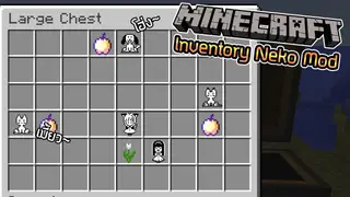 InventoryNeko Mod 1.14.2, 1.12.2 (Tamagotchi for Minecraft)