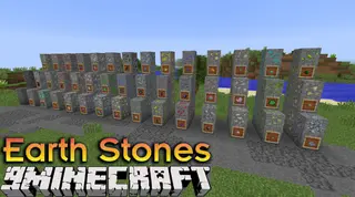 Earth Stones Mod 1.12.2 (A Lot of Real Ores)
