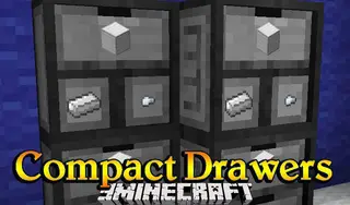 Compact Drawers Mod 1.12.2 (Compacting Storage Drawers)
