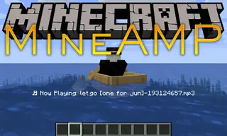 MineAMP Mod 1.13.2, 1.12.2 (Play Your Tunes Inside Minecraft)