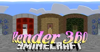 Render 360 Mod 1.12.2, 1.11.2 (Fish Eyes)