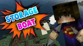Storage Boats Mod 1.12.2, 1.11.2 (Travel Around with Style)