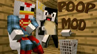 Just Poop Mod 1.12.2 (Toilets, Paper, Poop Trophy)