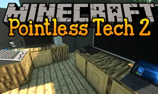 Pointless Tech 2 Mod 1.12.2 (Smart TV, Hi-End Sound, Mech Pro…)