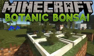 Botanic Bonsai Mod 1.12.2 (Bonsai Tree Pots Accept Mana to Boost Growth)