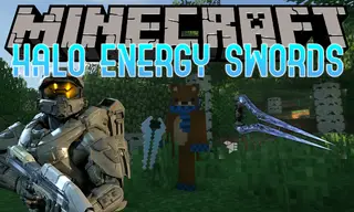 Halo Energy Swords Mod 1.12.2 (The Killing Machine)