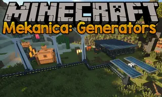 Mekanica Generators Mod 1.12.2 (Generators Module for Mekanica)