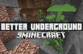 Better Underground Mod 1.12.2 (Improving the Underground Terrain Look)