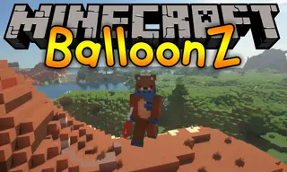 BalloonZ Mod 1.12.2 (Flying Around With A Balloon On Hand)