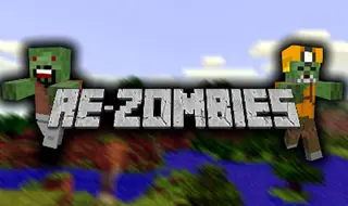 ReZombies Mod (1.21.11, 1.12.2) (More Zombies with New Abilities)