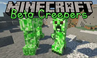 Beta Creepers Mod 1.12.2 (Add Simulating Creepers From 2009)