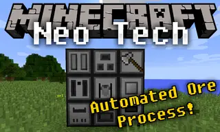 NeoTech Mod 1.11.2, 1.10.2 (Automated Ores Process)