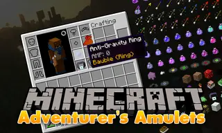 Adventurer's Amulets Mod 1.12.2, 1.7.10 (Pendants, Belts, Rings & More)