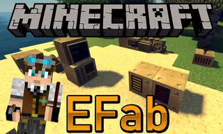 EFab Mod 1.12.2 (Steampunk Styled Crafting System)