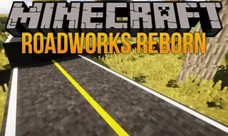 RoadWorks Reborn Mod 1.12.2 (Design and Paint Sophisticated Roadways)