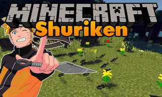 Shuriken Mod 1.12.2 (Kunai Naruto)