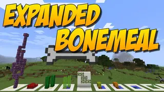 Expanded Bonemeal Mod 1.12.2, 1.11.2 (New Uses for Bone Meal)
