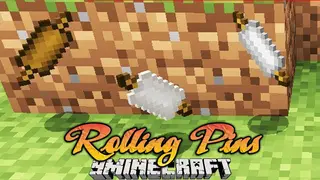Rolling Pins Mod 1.12.2 (A Melee Weapon)