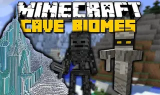 CaveBiomes Mod 1.10.2, 1.7.10 (Making Biomes Matter Below Ground)