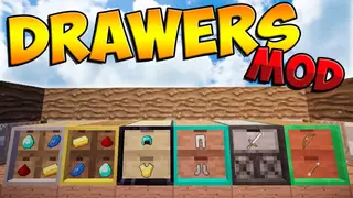 Drawers & Bits Mod 1.11.2, 1.10.2 (Special Drawers Support for Bits)