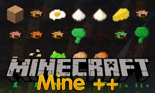 Mine++ Mod 1.12.2 (Add Many New Stuffs)