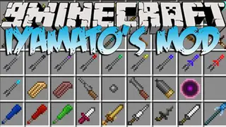 iYAMATO's Mod 1.12.2, 1.11.2 (So Many Strong Weapons)