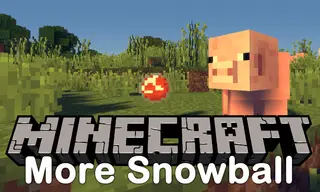 More Snowballs Mod 1.12.2 (Let's Make Some Epic Snowball Battles)
