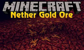 Nether Gold Ore Mod 1.12.2, 1.11.2 (Worth Spending Time Into The Nether)