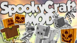 SpookyCraft Mod 1.12.2 (Horror Mobs for Halloween)