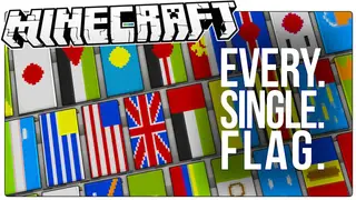 Flagged Mod 1.12.2, 1.11.2 (Waving Flags of All Countries)