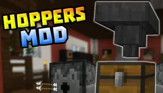 Diet Hoppers Mod 1.12.2, 1.11.2 (Change the Collisions of Hoppers)