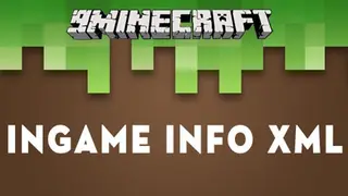 InGame Info XML Mod 1.12.2, 1.11.2 (Display Various Information Directly)
