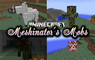 Meshinator's Mobs Mod 1.12.2 (Mobs from the Game Stalker)