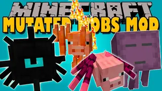 Mutated Mobs Mod 1.12.2, 1.12 (Fusing Two Entities Into One)
