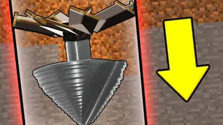 Simple Mining Drills Mod 1.12.2 (Accelerate the Common Mining Process)