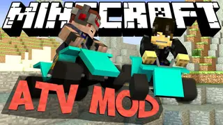 Working ATV Mod 1.12.2 (You Can Ride Around The World)
