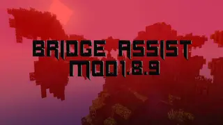 Bridge Assist Mod 1.8.9 (Keybind + Command System)