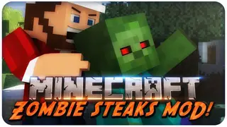 Zombie Steaks Mod 1.12.2, 1.11.2 (How to Eat Zombie in Minecraft)
