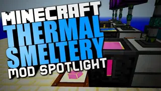Thermal Smeltery Mod 1.10.2, 1.7.10 (Tinkers Construct + Thermal Expansion)