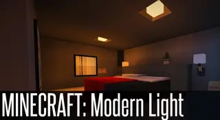 Modern Lights Mod 1.12, 1.11.2 (Lighting Up Your Modern House)