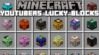 Youtuber's Lucky Blocks Mod 1.12, 1.11.2