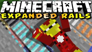 Expanded Rails Mod 1.10.2, 1.7.10 (More Rails and Go Faster)