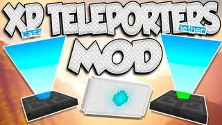 XP Teleporters Mod 1.8, 1.7.10 (Moving Across Any Large Distances)