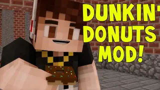 Dunkin' Donuts Mod 1.7.10 (Coffee and Powerful Donuts)