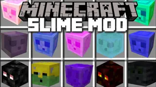 Slime Mod 1.10.2, 1.7.10 (Fight Off Giant Slimes)