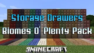 Storage Drawers Biomes O' Plenty Pack Mod 1.7.10
